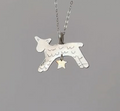 Lamb with Star Necklace image 0