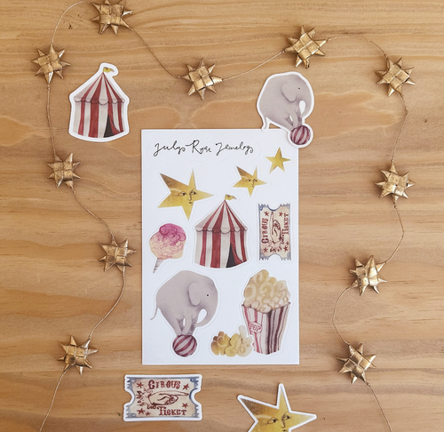 Circus Sticker Sheet image 1