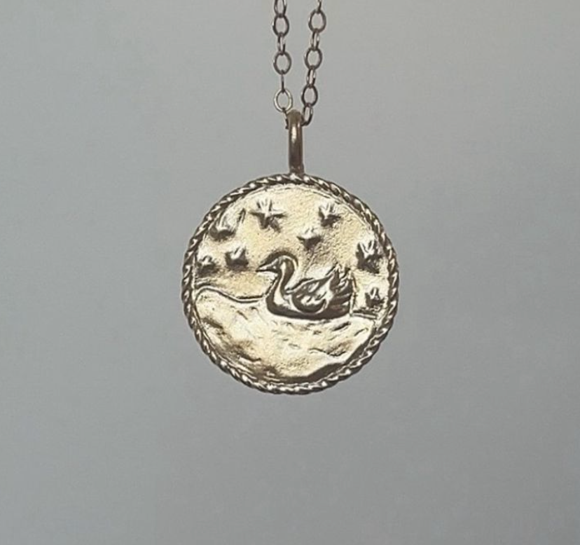 Midnight Swan Pendant image 2