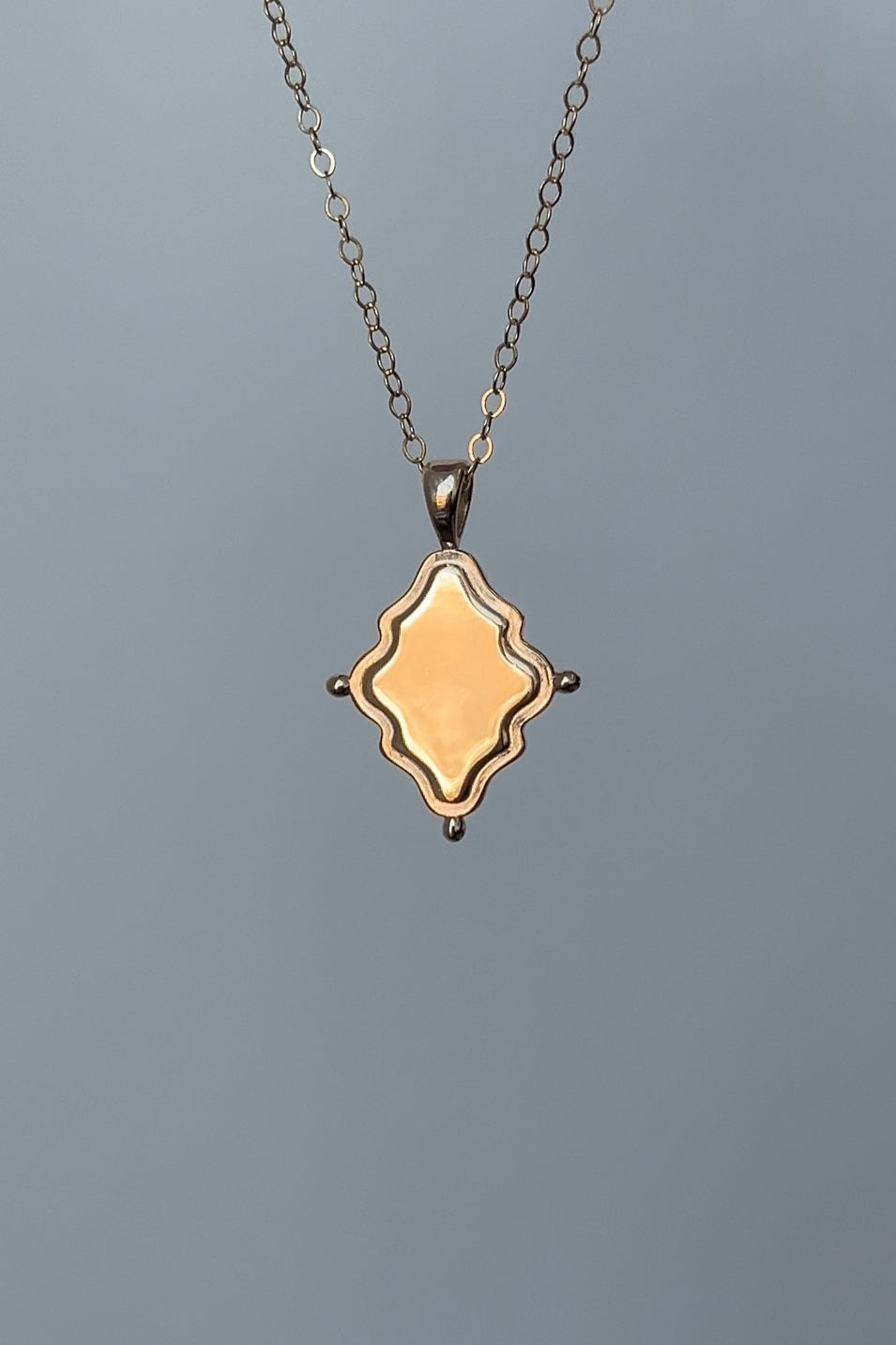 Heirloom Double-Side Initial Pendant image 2