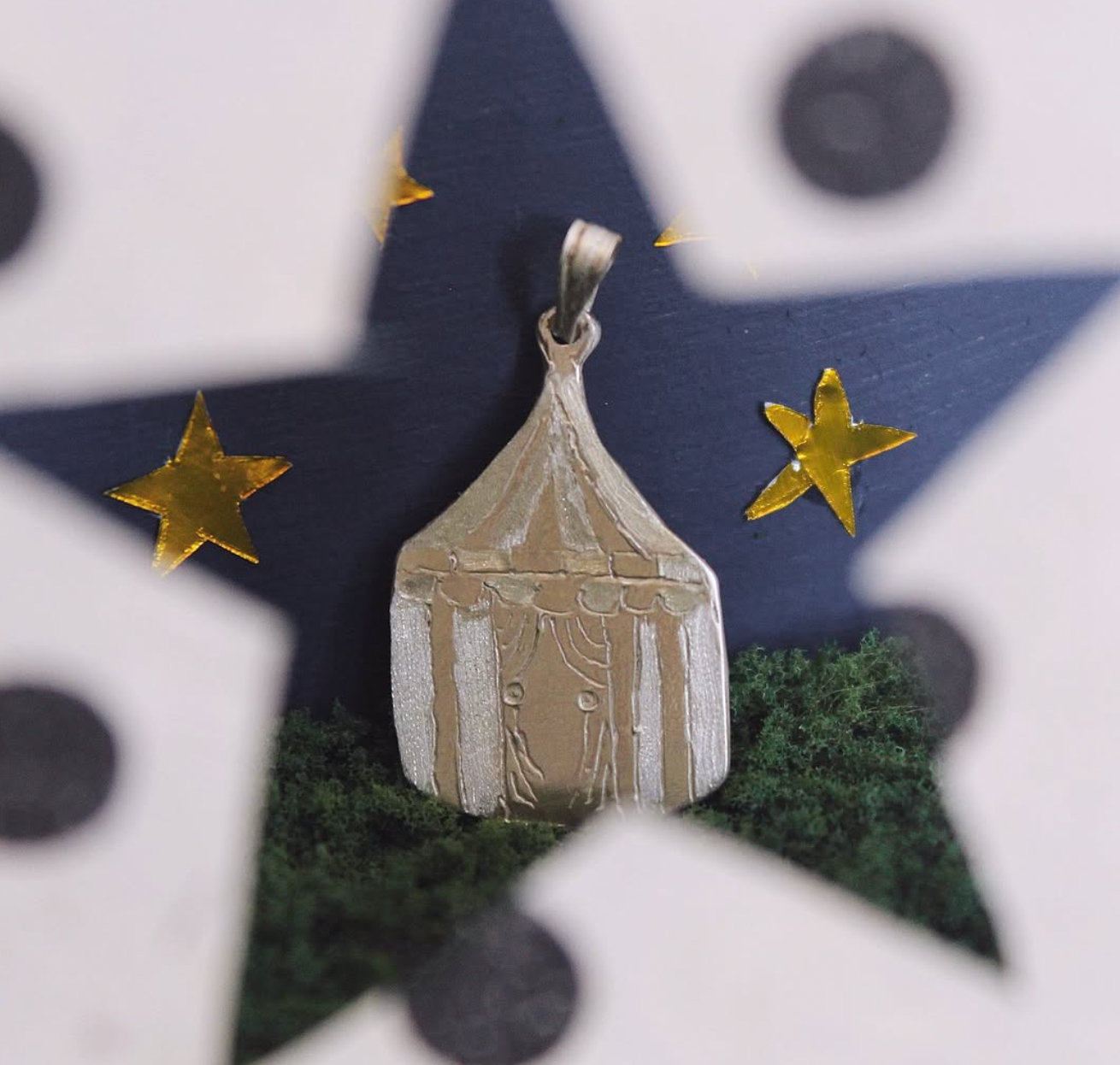 Circus Tent Necklace image 1