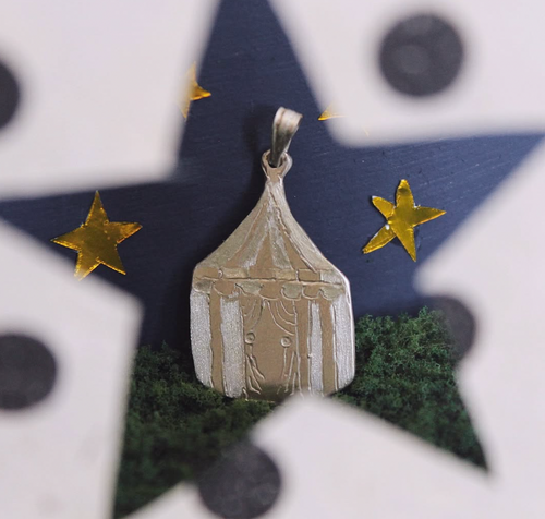 Circus Tent Necklace image 1