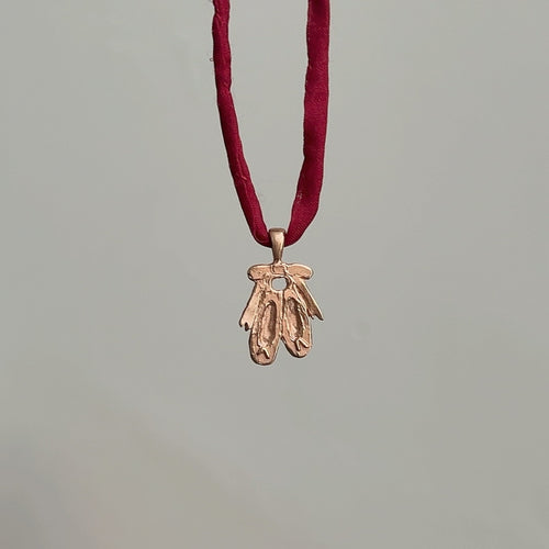 Ballet Slipper Milagro - PENDANT ONLY image 0
