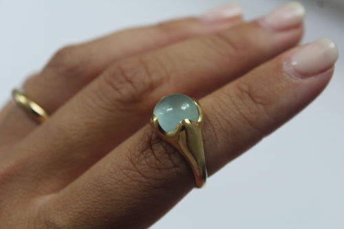 To Be Held Ring - Aquamarine image 0