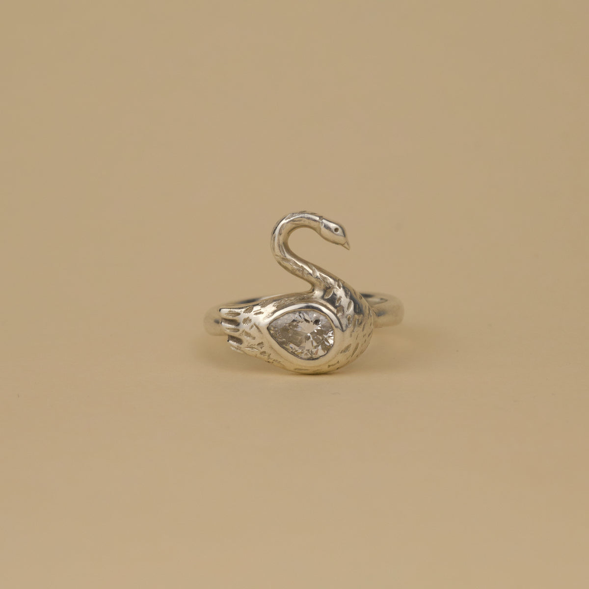 Diamond Swan Ring - Pre-Order February 2027