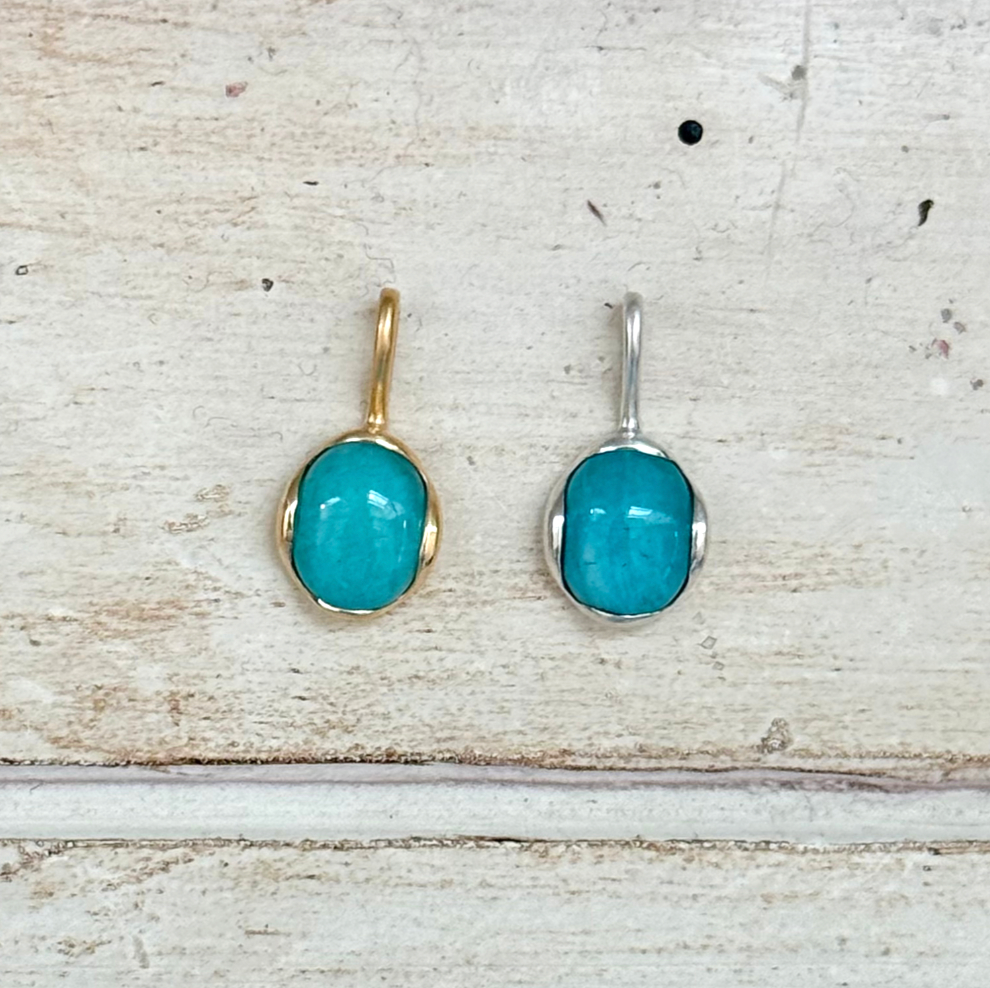 Amazonite Candy Pendant — Made to Order