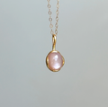 Peach Moonstone Candy Pendant — Made to Order