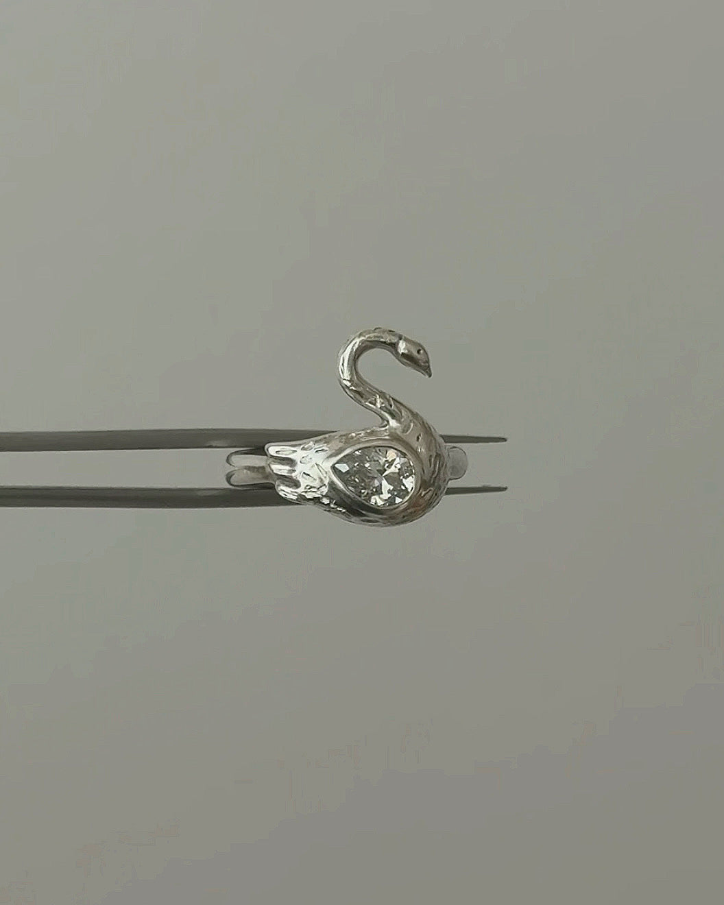 Diamond Swan Ring - Pre-Order February 2027
