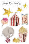 Circus Sticker Sheet image 0