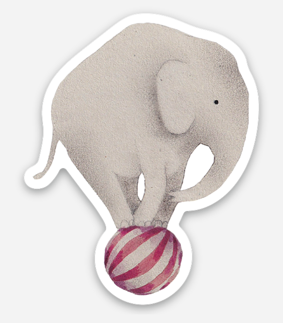 Individual Circus Stickers image 0