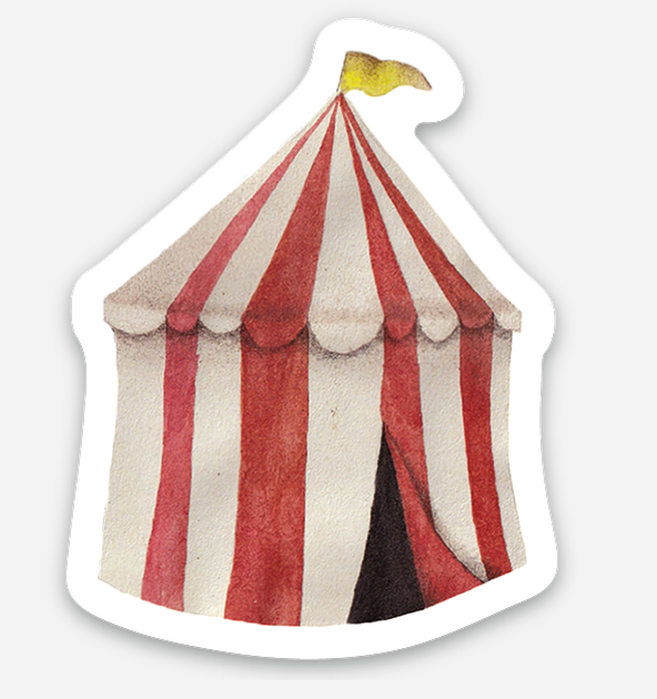 Individual Circus Stickers image 1