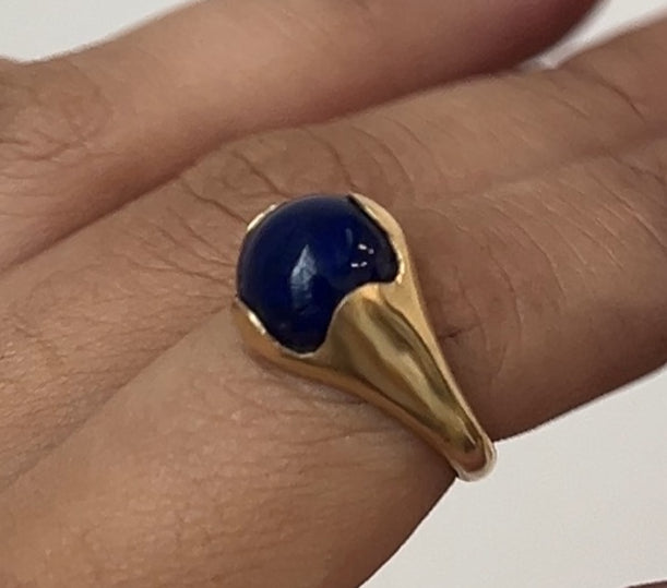To Be Held Ring - Lapis Lazuli image 3
